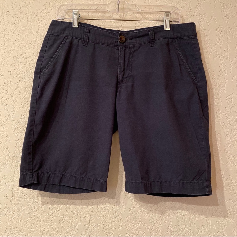 Old Navy Navy Blue Bermuda Shorts